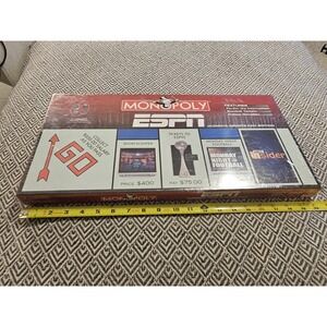Brand New 2006 Monopoly ESPN Sports Fan Edition Board Game Hasbro- Sealed